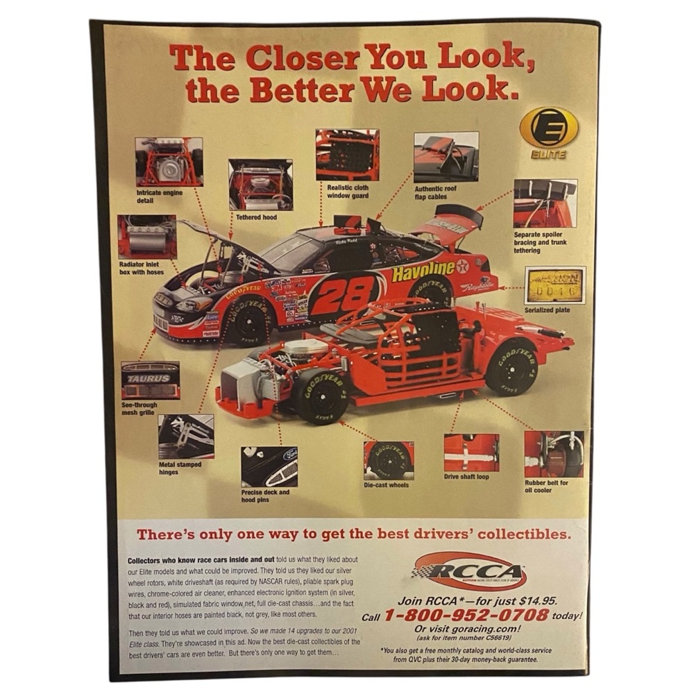Beckett Racing Magazine September 2001 - Picture 2 of 10